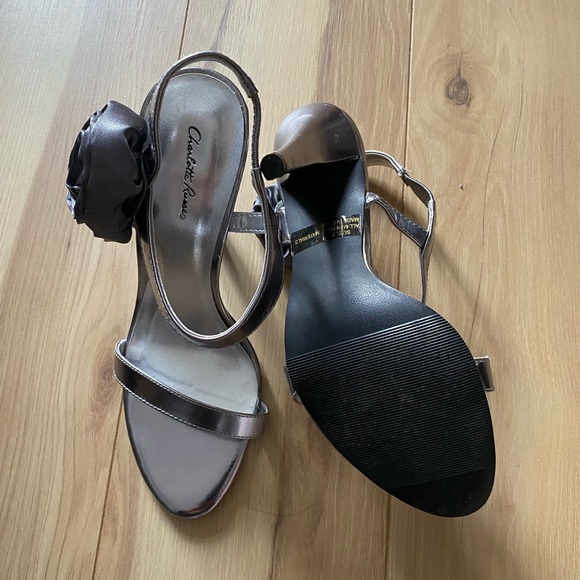 Charlotte Russe Amy-01 Womens Open Toe Ankle - Picture 4 of 16